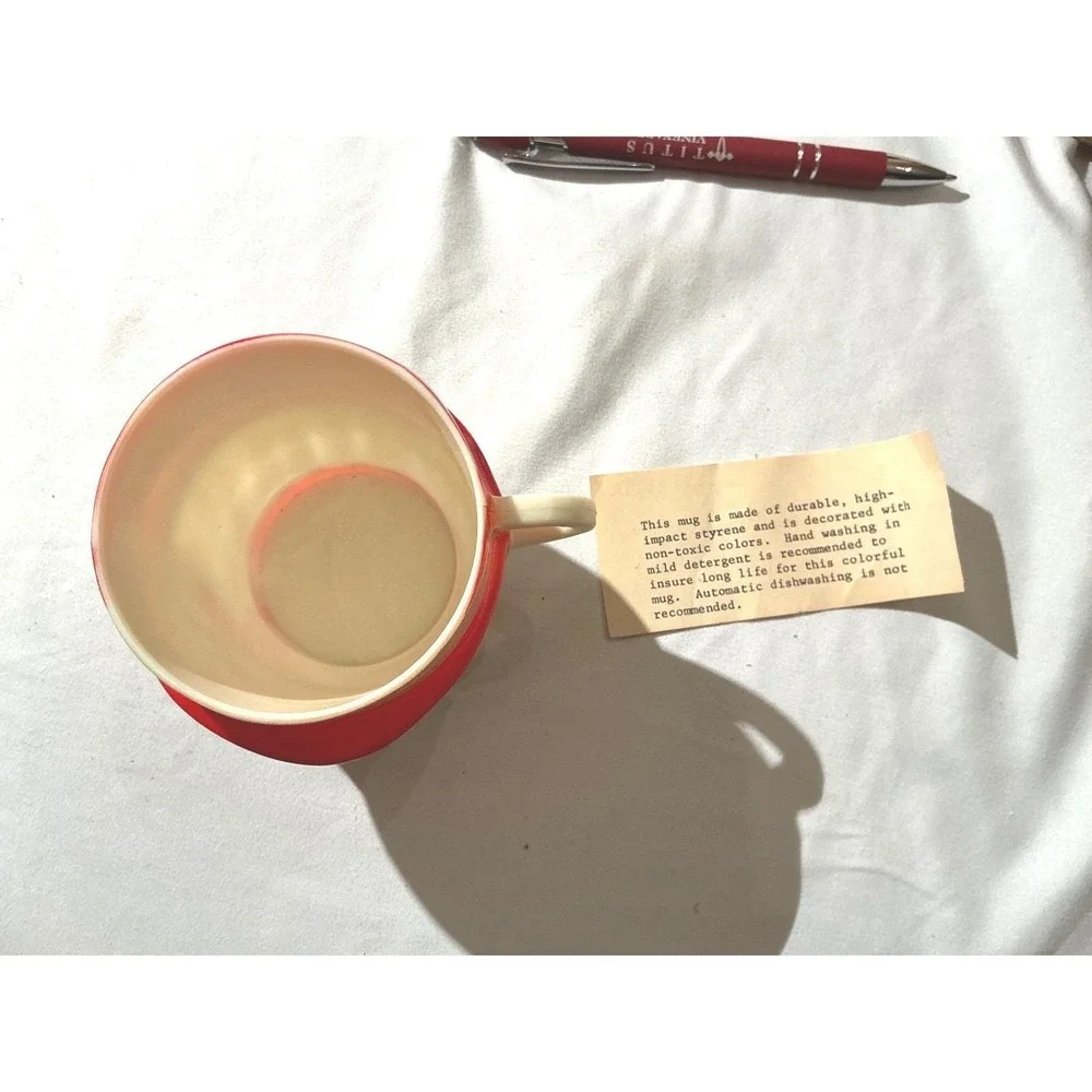 Vintage Keebler Elf Ernie Plastic Mug F&F Mold & Die Works Advertising‎ with Box